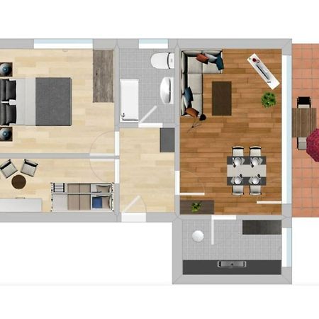Ferienwohnung Wilde7 Seebach Exteriör bild